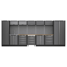 Superline PRO® Storage System with Pressed Wood Worktop 4.92m