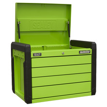 Superline PRO® Push-to-Open Topchest 4 Drawer - Green