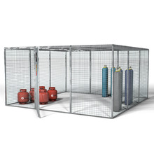 Armorgard GGC16 Gorilla Gas Cage, Modular Bolt-together Gas Cage - 3612 x 3666 x 1831 mm