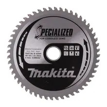 Makita B-47064 Circular Saw Blade, Specialized, T.C.T, 150x20mm, 52T