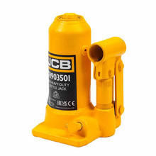 JCB Tools JCB 3.5 Tonne Heavy-Duty Automotive Hydraulic Bottle Jack, 372mm Maximum Lift | JCB-TH903501