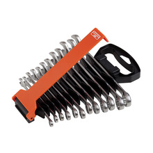 Bahco BAH111MSET12 Chrome Polished Combination Spanner Set, 12 Piece