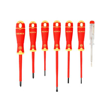 B220.027 BAHCOFIT Insulated Screwdriver Set, 7 Piece