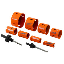 Bahco BAH383482EL Electrician's Bi-Metal Holesaw Set, 10 Piece