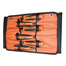 424-P Bevel Edge Chisel Set in Roll, 6 Piece