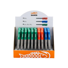 Bahco Screwdriver Bit Pen Display, 60 Piece