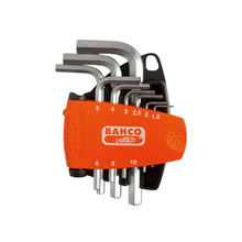 BE-9878 Metric Hex L-Key Set, 9 Piece