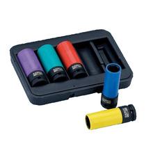 BWSS12P5 1/2in Drive Impact Wheel Socket Set, 5 Piece