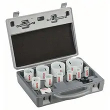 Bosch 2608594434 Professional Multi Material PC Plus Hole Saw Set 14 Pieces