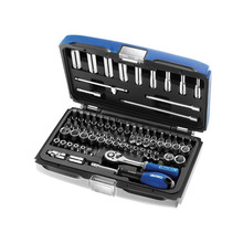 Britool Expert BRIE030707B Expert 1/4in Drive Socket & Accessory Set, 73 Piece