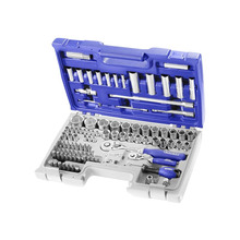 Britool Expert BRIE034805B Expert 1/4 & 1/2in Drive Socket & Accessory Set, 98 Piece