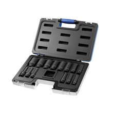 Britool Expert BRIE041602B Expert 1/2in Drive Deep Impact Socket Set, 14 Piece