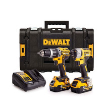 DeWALT DCK266P2 XR Brushless Twin Pack 18V 2 x 5.0Ah Li-ion