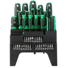 Rika SCRE054 Rikä 54-Piece Professional Screwdriver | Bit and Hex Key Set