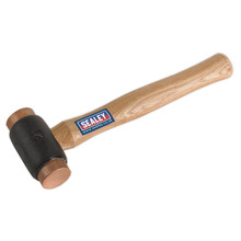 Sealey CFH03 Premier Copper Faced Hammer with Hickory Shaft 2.75lb