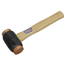 Sealey CFH04 Premier Copper Faced Hammer with Hickory Shaft 4.3lb