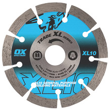 OX Spectrum Trade XL-10 Segmented Diamond Blade - General Purpose - 115/22.23mm