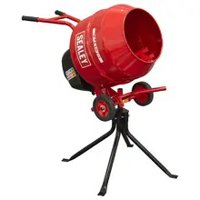 Sealey CMX135 135L Cement Mixer with Stand 550W