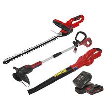 Sealey 3 x SV20 Series Cordless Garden Power Tool Kit 20V - 2 Batteries
