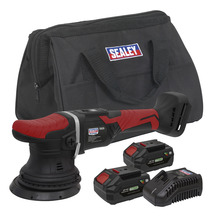 Premier SV20 Series 125mm Cordless Orbital Polisher Kit 20V 4Ah - 2 Batteries