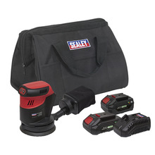 SV20 Series 125mm Cordless Orbital Palm Sander Kit 20V - 2 Batteries