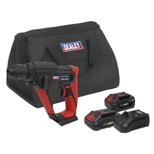 SV20 Series SDS Plus Cordless Rotary Hammer Drill Kit 20V - 2 Batteries