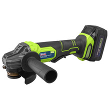 Sealey CP401LIHV 18V 3Ah 115mm Cordless Angle Grinder - Green