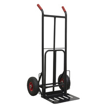 Sealey CST990HD Premier Heavy-Duty Sack Truck with PU Tyres 300kg Capacity
