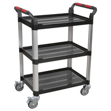 Composite Workshop Trolley 3-Level/3 Wall