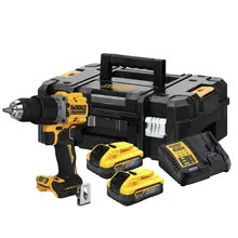 DEWALT DCD805H2T-GB 18V 2 x 5.0Ah Li-Ion PowerStack Brushless Cordless Combi Drill 