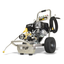 V-TUF DD080 Industrial 9HP Honda Driven Petrol Pressure Washer - 2900psi, 200Bar, 15 lpm - Stainless Steel Frame