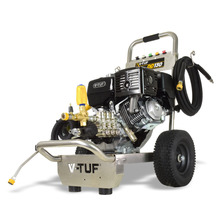 V-TUF DD130 Industrial 13HP Honda Driven Petrol Pressure Washer - 4350psi, 300Bar (max) , 15 lpm - Stainless Steel Frame