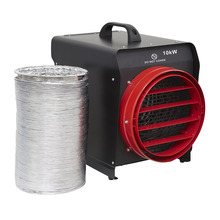 Industrial Fan Heater with Ducting 10kW