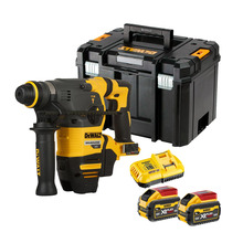 DeWalt DCH333X2 54V Flexvolt SDS Plus Hammer Drill With 2 x 9Ah Batteries