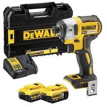 DeWALT DCF887P2 XR Brushless 3 Speed Impact Driver 18V 2 x 5.0Ah Li-ion