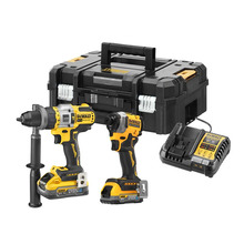 DCK2052H1E1T Twin Kit 18V 1 x 1.7Ah & 1 x 5.0Ah Li-ion