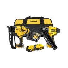 DCK246P2 XR Nailer Kit 18V 2 x 5.0Ah Li-ion