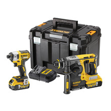 DeWALT Power Tools DCK2532P2 XR Brushless Twin Pack 18V 2 x 5.0Ah Li-ion