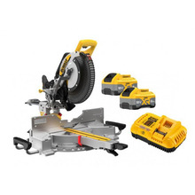 DeWalt DCS782XW2-GB 18V XR 305mm Slide Mitre Saw - 2 x 8Ah