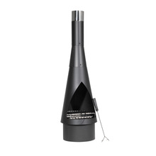 Sealey DG109 Dellonda Outdoor Chiminea, Fireplace, Fire Pit, Heater, Durable, Black Steel