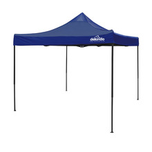 Sealey DG131 Dellonda Premium 3 x 3m Pop-Up Gazebo, PVC Coated, Water-Resistant Fabric, Supplied with Carry Bag, Rope, Stakes & Weight Bags - Blue Canopy