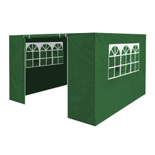 Sealey DG148 Dellonda Premium Gazebo/Marquee Side Walls/Doors/Windows, Fits 3 x 3m Models - Dark Green