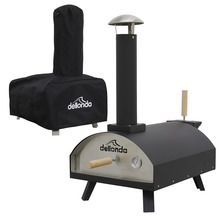 Sealey DG218 Dellonda Wood-Fired Pizza Oven, Pizza Peel & Cover 14