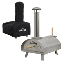 Sealey DG219 Dellonda Wood-Fired Pizza Oven, Pizza Peel & Cover 14