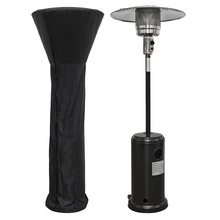 Sealey DG220 Dellonda Freestanding Gas Patio Heater 13kW with wheels for Commercial & Domestic Use, Supplied with Cover, Black