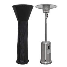 Sealey DG221 Dellonda Freestanding Gas Patio Heater 13kW with Wheels Supplied with Cover, Stainless Steel