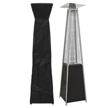 Sealey DG224 Dellonda Pyramid Gas Patio Heater 13kW for Commercial & Domestic Use, Supplied with Cover, Black
