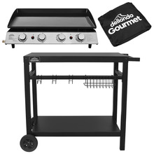 Sealey DG251 Dellonda 4 Burner Portable Gas Plancha, Cover & Trolley