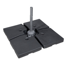 Sealey DG269 Dellonda Fillable Parasol Base, Water/Sand Fill 92L 4pc