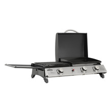Sealey Dellonda 3 Burner Stainless Steel Portable Gas Plancha/Grill 8.5kW